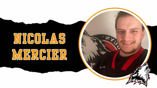 Nicolas Mercier chroniqueur assigné aux Huskies de Rouyn-Noranda.